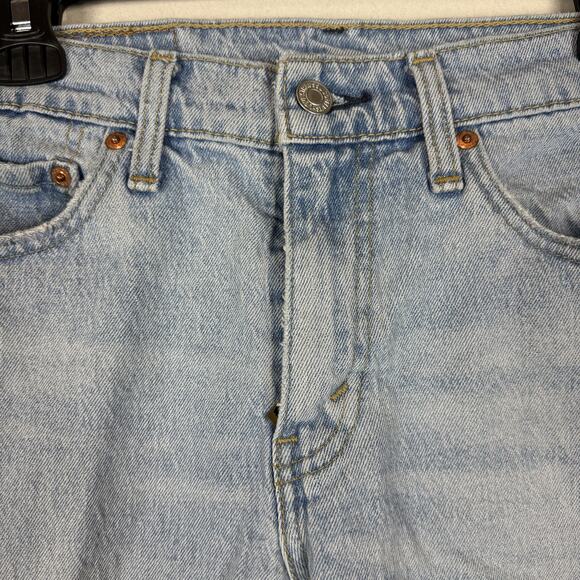 Levi's 512 Jeans Mens 29x29 Blue Denim Stretch Low-Rise Slim Taper Fit Zip Fly - Picture 3 of 15